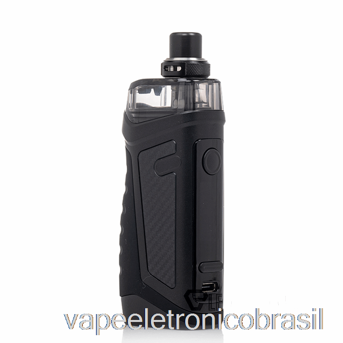 Vape Vaporesso Vandy Vape Jackaroo 18650 Pod Kit Fibra De Carbono Preto